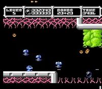une photo d'Ã©cran de Cybernoid - The Fighting Machine sur Nintendo Nes